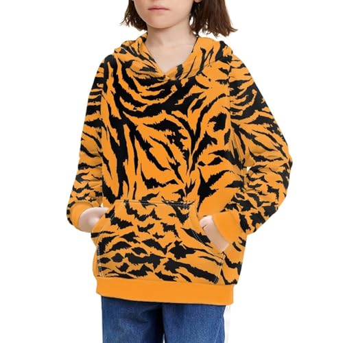 Boys Girls Hoodies Sweatshirt Comfy Sport Clothing for Kids Trendy Hooded Pullover 6-14 Years Old Fall Outfit3