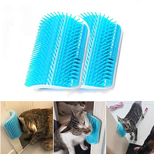 cat self groomer corner