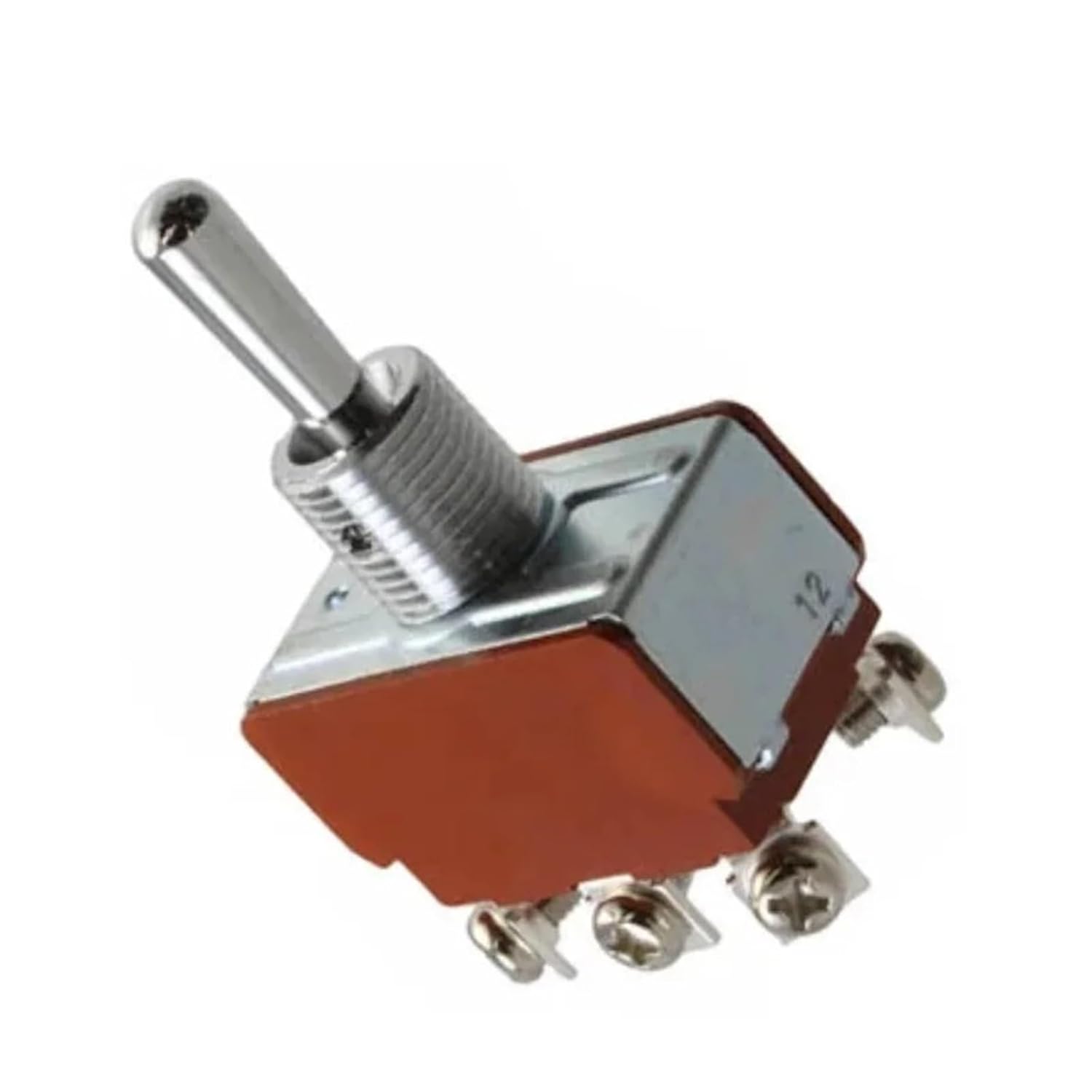 1個 S-338T ロッカースイッチ S338T ノブスイッチ 6フィート 3ギア 15A 125V ネジ REVIOTVVS