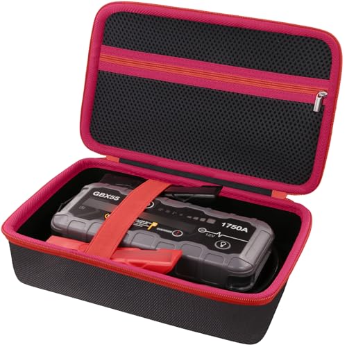 Protection Storage Case Compatible with NOCO Boost X GBX55 UltraSafe Jump Starter Lithium Battery Booster Pack and Acces - Additional View