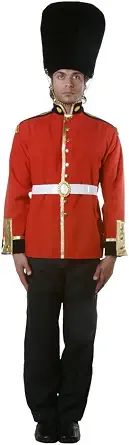 Dress Up America Royal Guard Costume For Adults- Mens Toy Soldier Costume Set - Palace Guard Costume (Large)