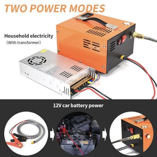 AC to DC Converter 110V to 12V Converter Aluminum Alloy Shell Power Supply for PCP Air Compressor US Plug4