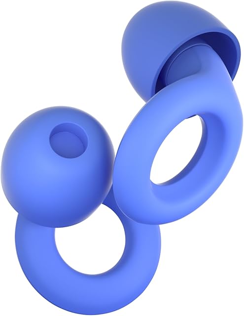 Loop Quiet Equinox tłumiące hałas zatyczki wielokrotnego użytku | Wysokiej jakości ochronniki słuchu | Sen, skupienie, podróże, wrażliwość na hałas | Różne rozmiary | Tłumienie
