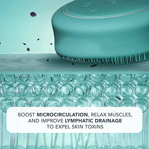 FOREO LUNA 4 body Evergreen, Massage Body Brush, Whole Body Cleanser & Exfoliator, Exfoliating Body Scrubber - Image 3