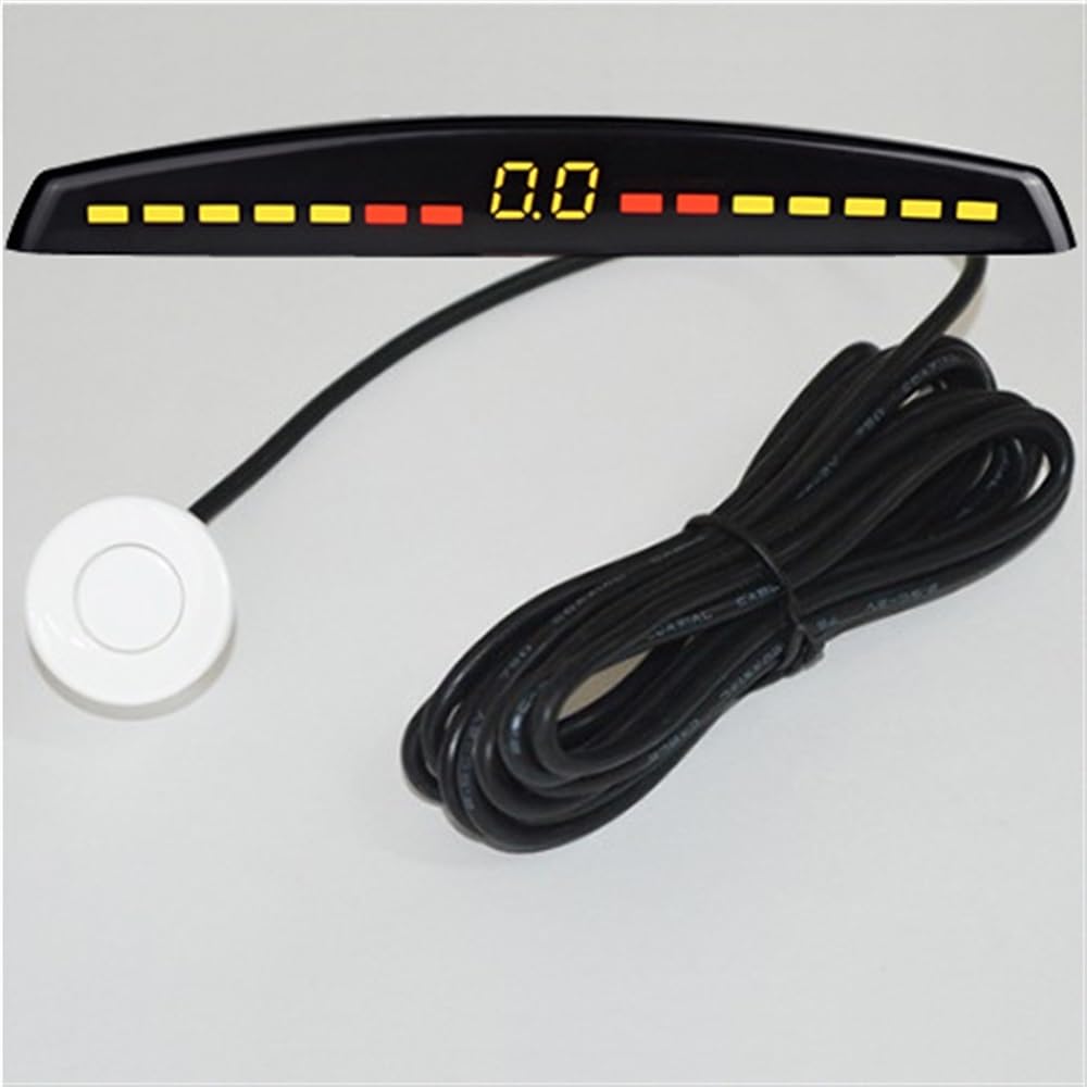 Sensor de Asistencia al estacionamiento PDC Sensor de estacionamiento LED para automóvil Detector de estacionamiento automático Pantalla Parktronic Monitor de Marcha atrás con 4 sensores