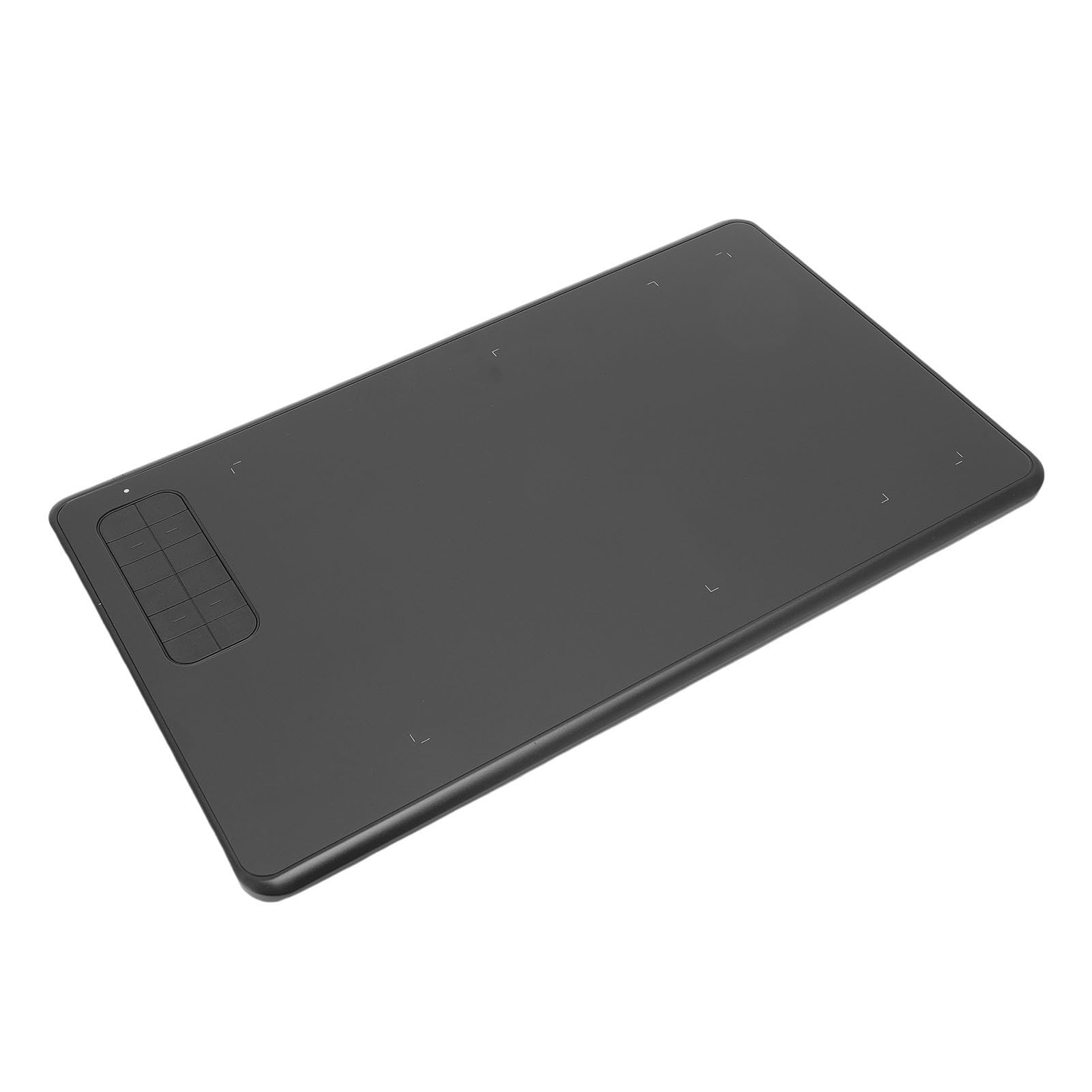 Ausla Tablet Graficzny Tablet Graficzny ABS 10x6 Cali z 8192 Poziomami Nacisku 12 Klawiszy Skrótu Pióro Bez Baterii do Sztuki Cyfrowej Nauczanie Online Praca Zdalna