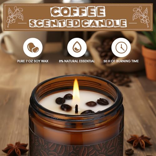Fullhawl 3-Pack Coffee Scented Candles