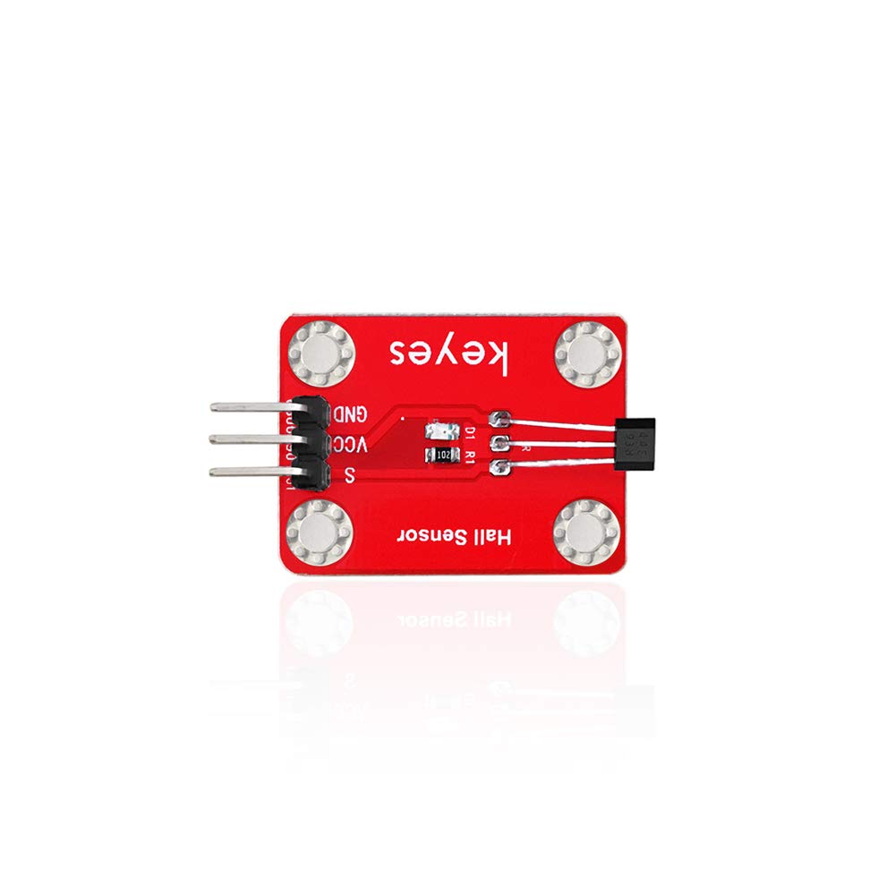 Jinlyp Hall Sensor Module Magnetized Swich Speed Counting Sensor Module Speed Retort Detection Sensor Module