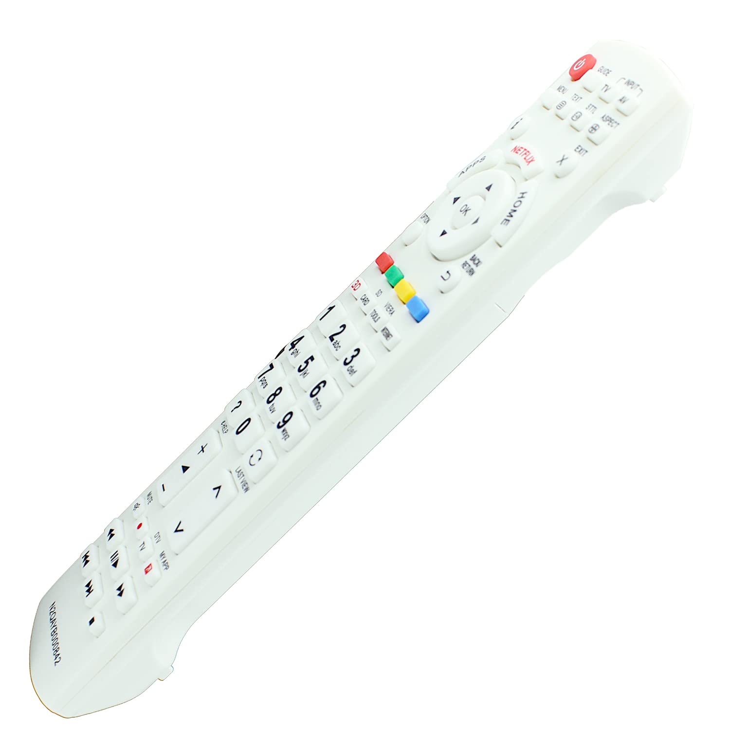 VINABTY N2QAYB000840 Telecomando sostitutivo compatibile con Panasonic Viere TV TX-L39EW6W TX-L42EW6W