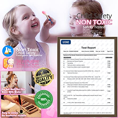 Kids Makeup Kit For Girl - Kids Makeup Kit Toys For Girls Washable Make Up For Little Girls,Non Toxic Toddlers Cosmetic Kits,Child Play Makeup Toys For Girls, Age 3-12 Year Old Children Gift… #TOP2