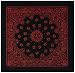 Large Bandanas 27 x 27 | Versatile Biker Rags | Classic Paisley Bandana Pattern