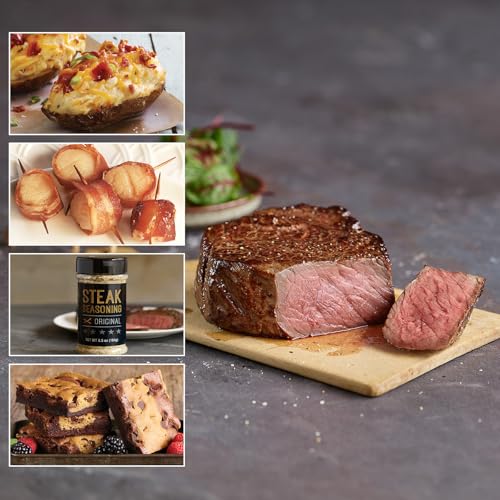 Flavor Feast with Top Sirloin Steak, Bacon Wrapped Shrimp Appetizer,