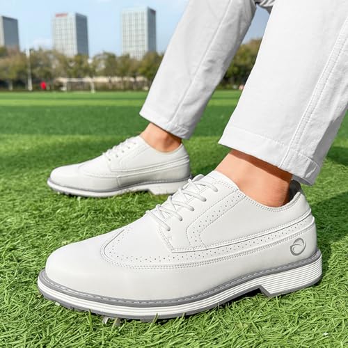 Golf Shoes Men Spikes Classic Golf Footwears Male Walking Sneakers for Golfers Size 7-144