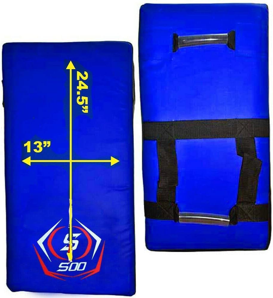 Sports Fitness - Almohadillas curvadas para boxeo, kárate, taekwondo, almohadilla de entrenamiento duradera para boxeo y artes materiales, equipo de atletas