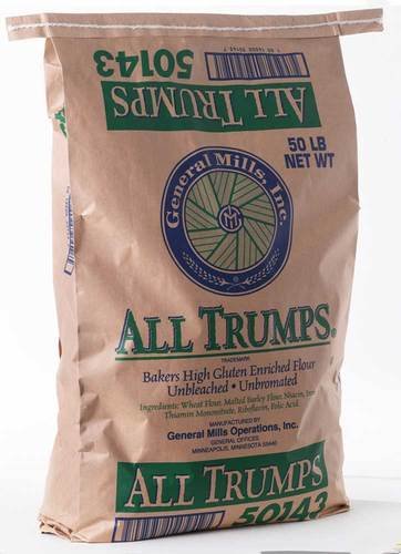 All Trumps Enriched Malted Spring Wheat Flour, 50 Pound -- 1 each.