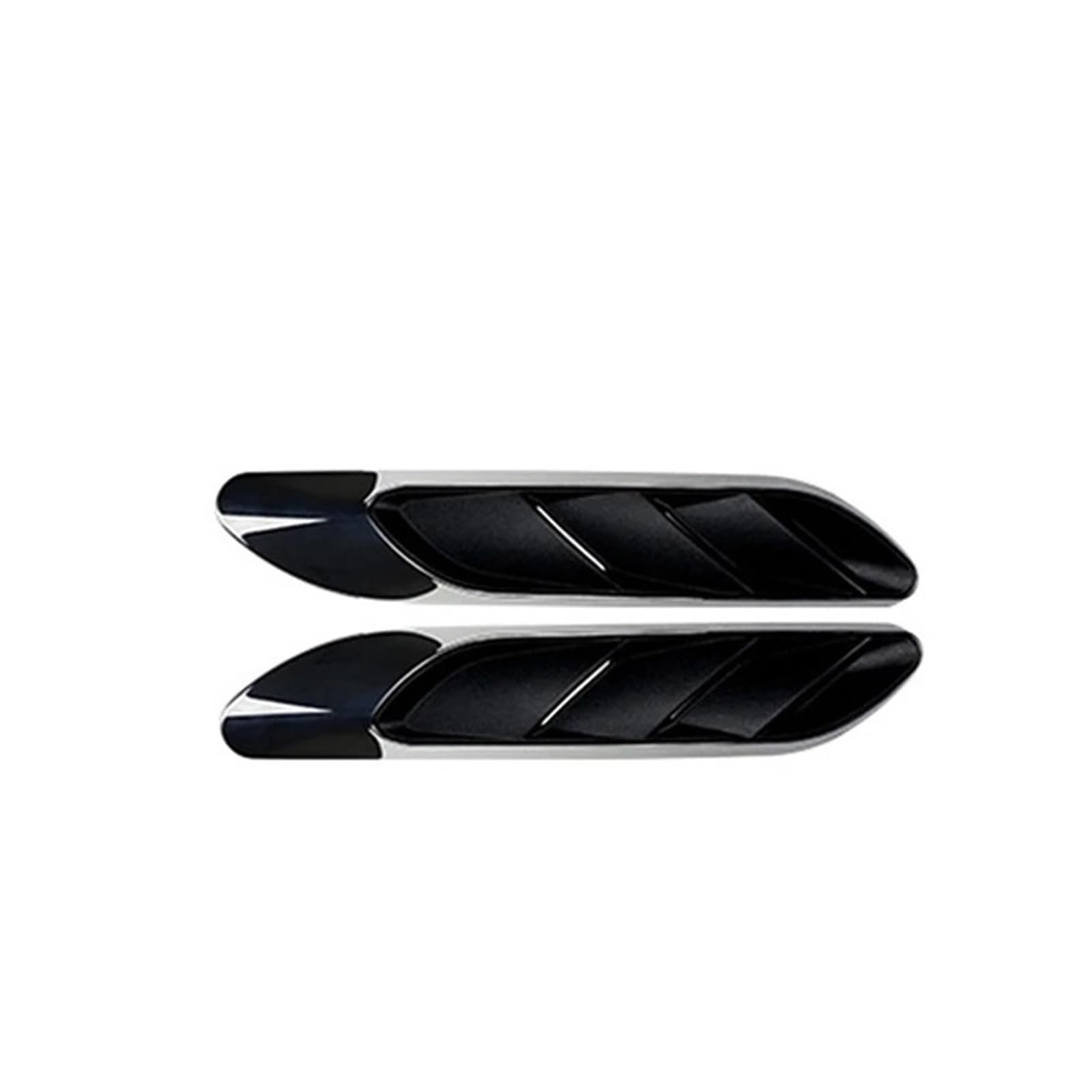 EJUOYO Side Vent Decor Sticker Fit For Mercedes-Benz C-Class W206 C200 C260 C63 AMG 2022-2024 Car Side Air Fender Vent Cover Trim Car Fender Side Vents(Black)