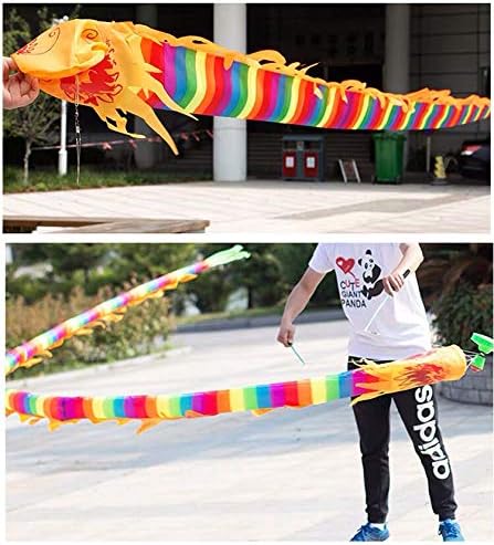 Miniatura 5 de DSJUGGLING Palitos Diablo de fibra de vidriopalillos chinos Yoyo Diabolo con juego de cuerdas Pro Slide 18 pulgadas