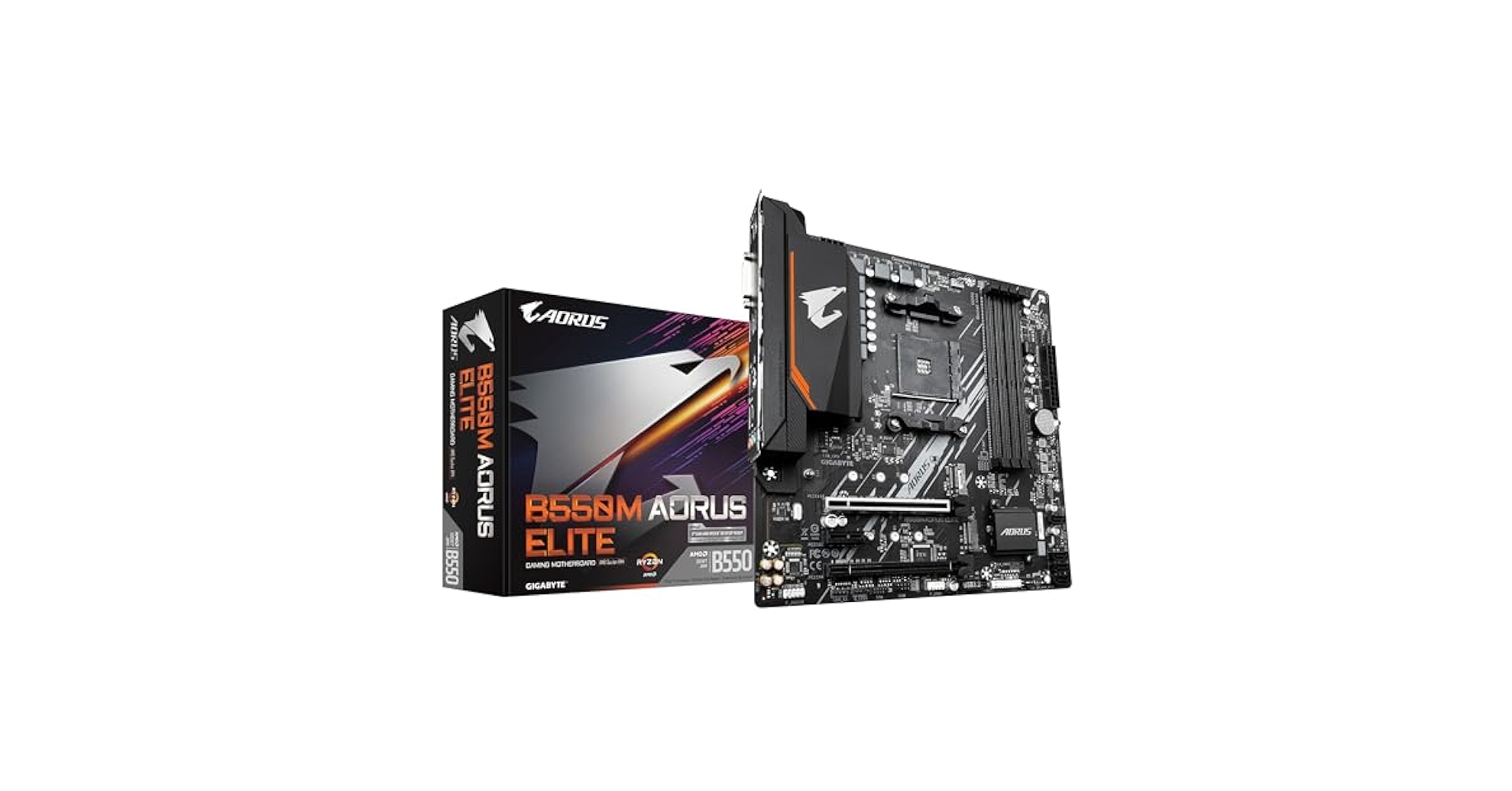 Amazon.com: Gigabyte B550M AORUS Elite Motherboard, B550