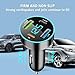 4 Ports Fast Car Charger,[Upgrade Voltmeter Display] PD+QC3.0+USB C Car Charger for 12-24V Cigarette Lighter Plug,Car Phone Charger Compatible with iPhone/Android/Samsung/iPad (QC3.0+Type-C+PD+2.4A)