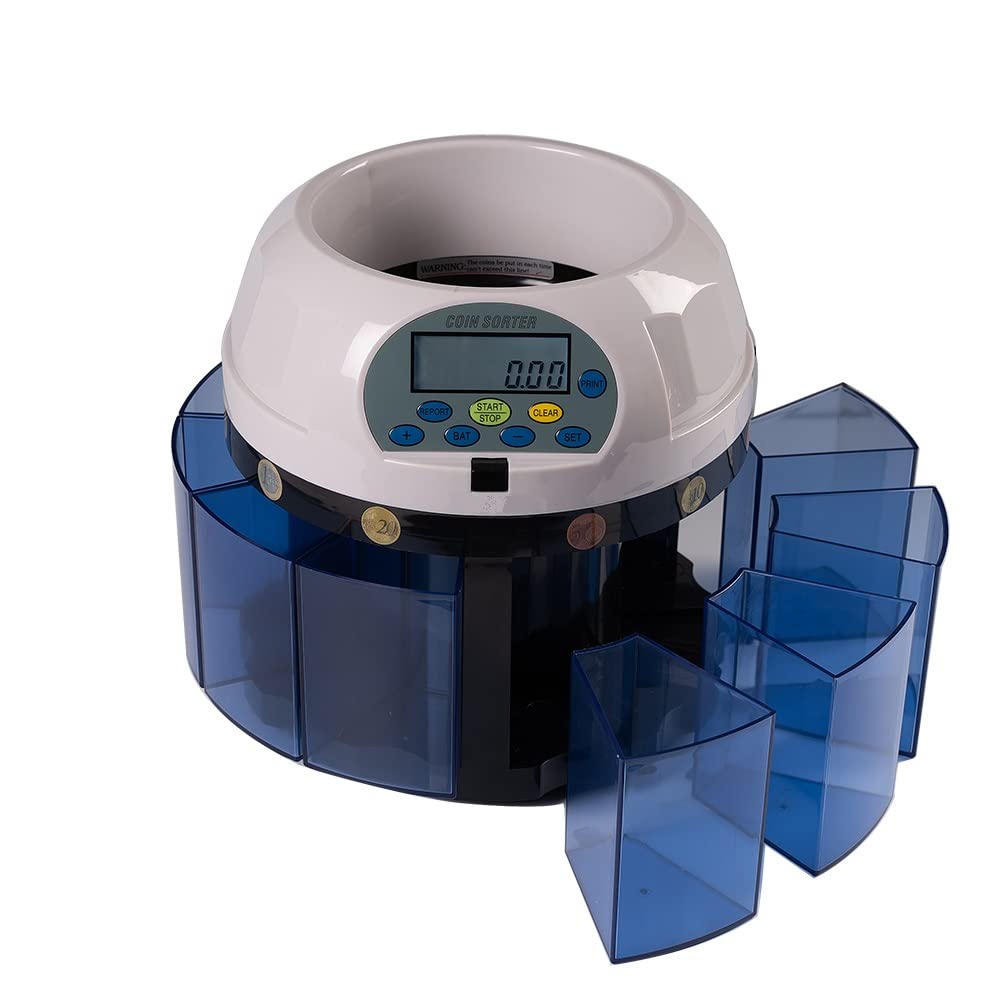 Monetique G100 Compteuse trieuse de pièces euro