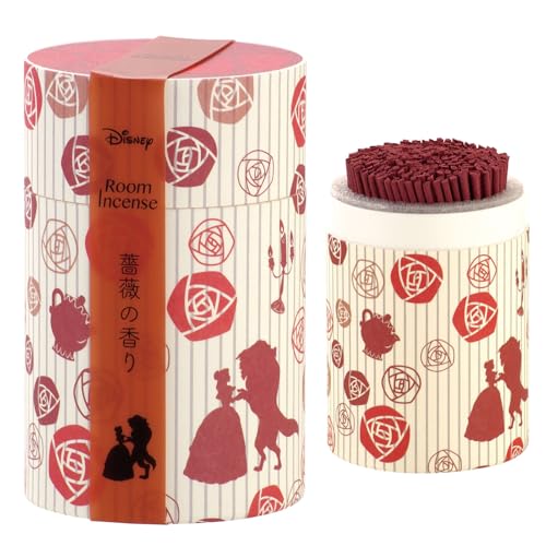 カメヤマ ディズニールームインセンス 美女と野獣 薔薇の香り 約90g 約320本 お香のサムネイル
