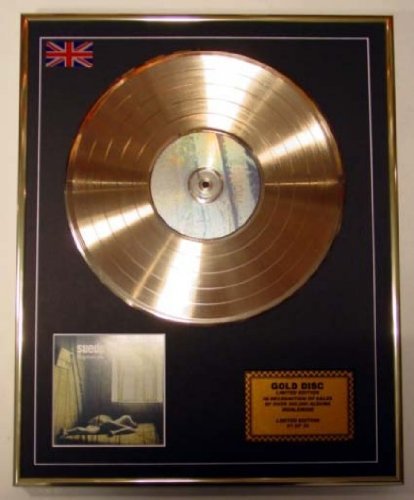 SUEDE/LIMITED EDITION/CD GOLD DISC/ALBUM 'DOG MAN STAR'