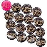 Birthday Buttons for Women - 16-Pack