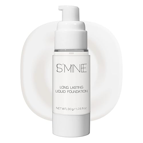 Miniatura 7 de IS'MINE Base de maquillaje líquida blanca, base de acabado mate impecable, vegano y libre de crueldad (1.05 onzas líquidas, 041)
