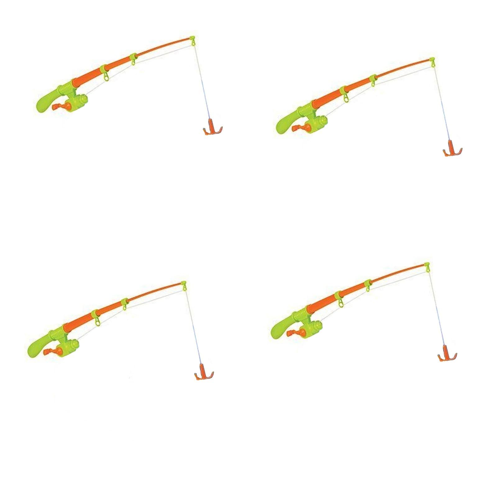 SDMAX 6x Kids Hook Duck Style Bath Toys, Duck Hooking Game, Summer Garden Pool Toy Rod Set, Lawn Games, Parties, Duck Game, Attractive Design, For Kids (4PCS) โ image 1
