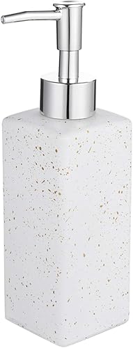 Dispensador de botella de loción de 11.8 fl oz, botella de llenado de líquido, envases de loción, botella vacía, tipo empuje, dispensador de loción,