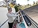 10 Gutter Cups Gutter Guards - 15 Feet Long - Best Gutter Screen Protection - Easy DIY Installation, no Tools Required – Stop Leaves and Pine Needles from Clogging Gutters