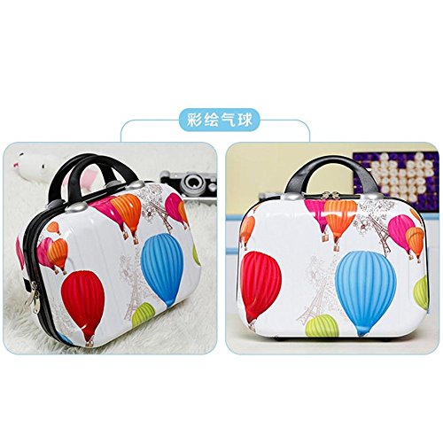 Graffiti Typ ABS Polychrome Mini Travel Luggage for Princess Boys/Girls Or Women Lady (C-Typ)4
