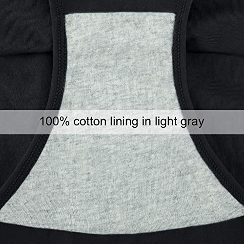 Image of Innersy Women's 5 Pack High Waist Tummy Control Solid Color Cotton Briefs Panties