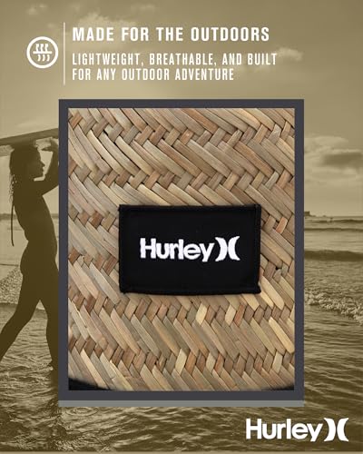 Image of Hurley Men's Straw Hat - Bayside Lifeguard Straw Sun Hat