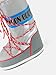 Moon Boot, Icon Space Racing Boots For Men And Women, 4.5-7 Women/3.5-6 Men, Silver