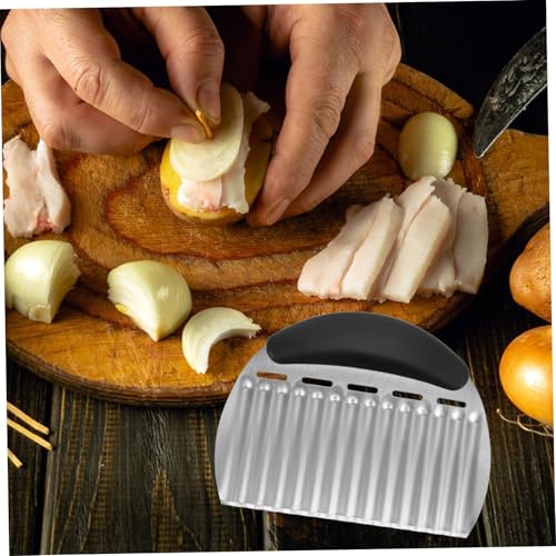 Cortador Zerodeko para papas ondulado acero inoxidable miniatura 5