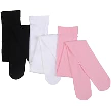 Paralinda Girls Dance Tights Student School Tights 40 Den 3-Pack