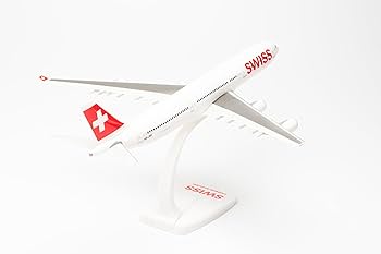 Herpa 1/200 A340-300 スイス航空 SNAP FIT 1:200 Swiss International Air Lines Airbus A340-300 - snap-fit