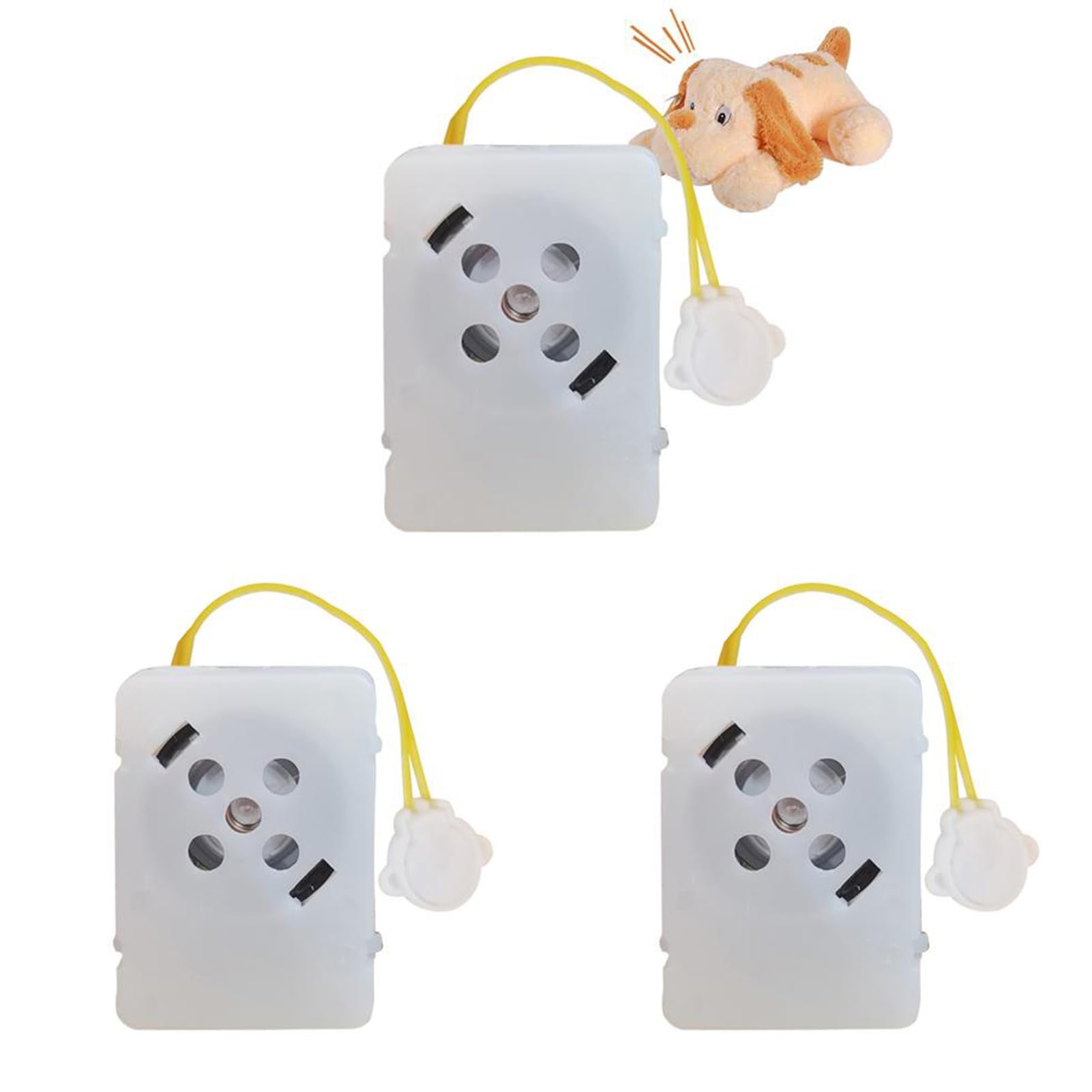 KSTE Módulo De Grabación De Voz DIY 3W – Caja De Mensaje Con 2/4 Minutos, Ideal Para Peluches, Regalos Y Juguetes
