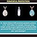 EMF Protection Pendant Necklace - Anti-Radiation - Programmed with 30+ Homeopathic Frequencies - Multiple Styles - EMF Shield Necklace Jewelry by Dr. Valerie Nelson