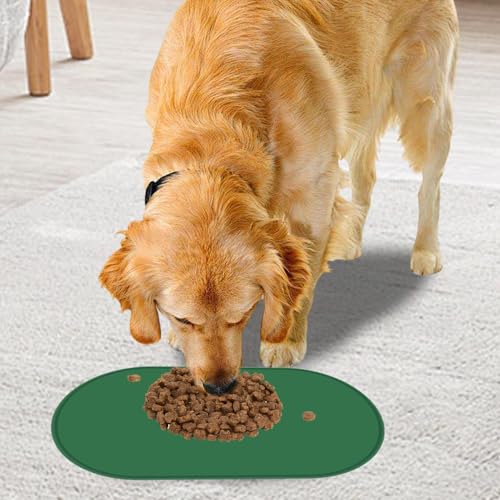 Silikonfutter für Haustiere- auslaufsicheres Futter für Haustiere | rutschfeste Schüssel für Katzen, Hunde, Schlafsaal-3