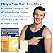 Nicotine Patches to Quit Smoking Step 1, 21 mg Stop Smoking Aids Patche, 30 Count Quit Smoking Stickers That Work with 2 Weeks, Patch Provides a 24-Hour Nicotine Transdermal System