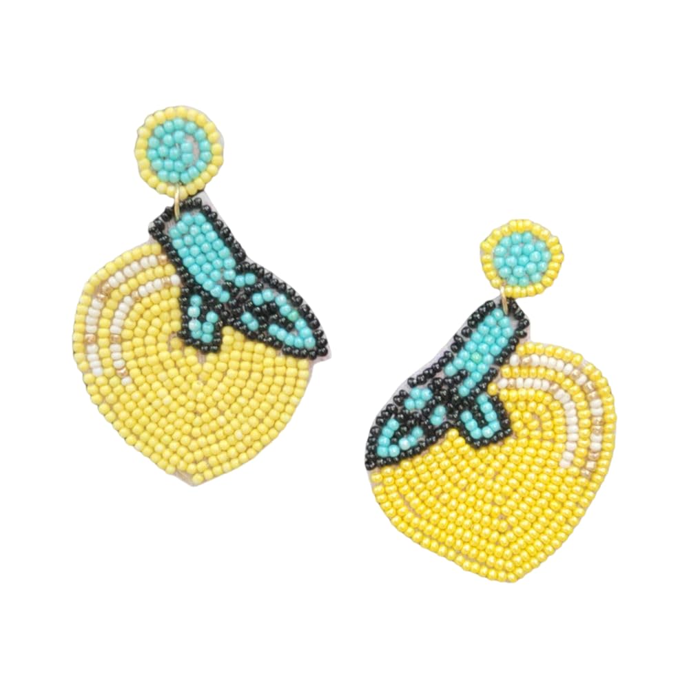 My Handicraft India Store Handmade Embroidery Beads Earrings for Women & Girls Fashion | Beads Earrings | Embroidery Earring set | Accessories Jewelry |& Anniversary [Grapes Yellow] (B0C8T21CTC) Amazon Price History, Amazon Price Tracker