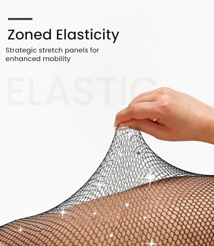 Plus Size Fishnet Tights Sparkly Mesh Stockings Woman's Glitter Pantyhose Shinny Hosiery High Waist Fine Mesh4