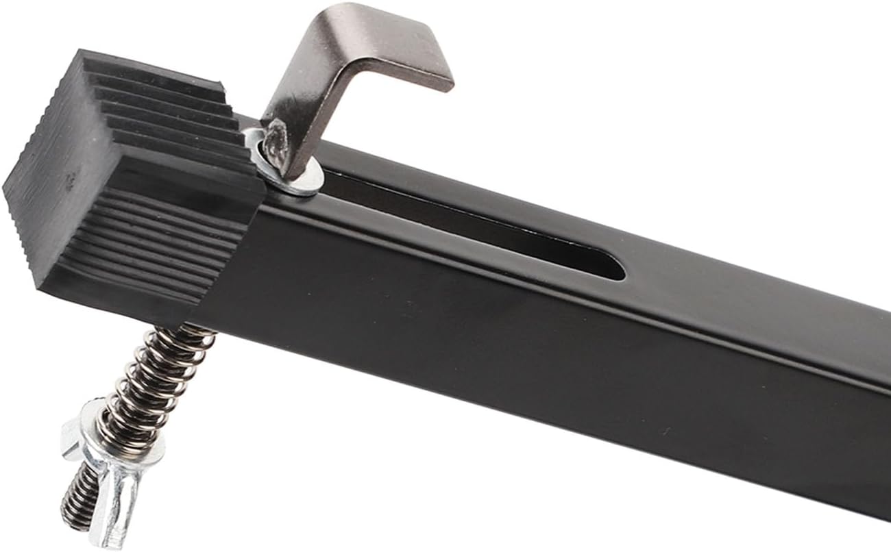 Focket Adjustable Piano Keyboard Stand, 42 75cm Width 2 Tier L Shape Electronic Keyboard Stand, Heavy Duty Rack with Portable Extension for Stage Studio Home Use