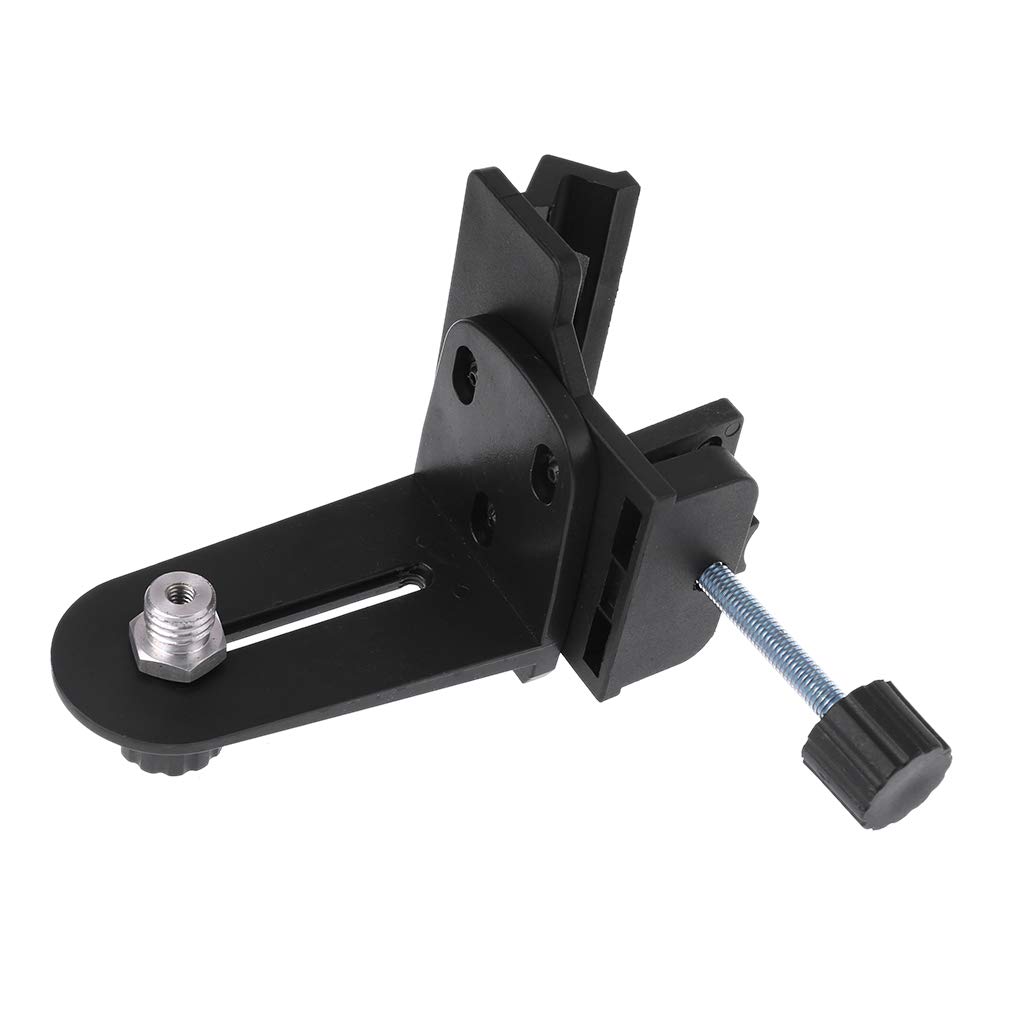 Soporte de Nivel láser 5/8 "para Varilla de extensión y Altura Ajustable para Nivel láser Universal