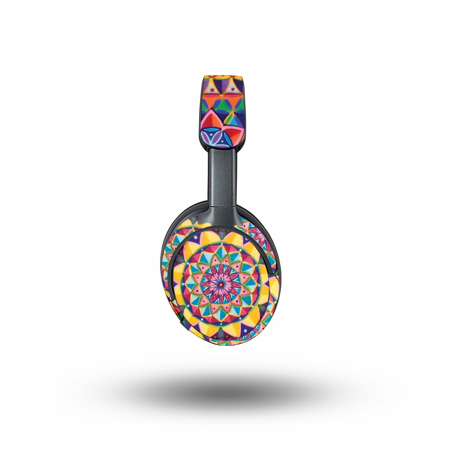 MightySkins Skin Compatible with Bose QuietComfort Ultra - Rainbow Kaleidoscope | Protective, Durable, and Unique Vinyl Decal wrap Cover | Easy to Apply