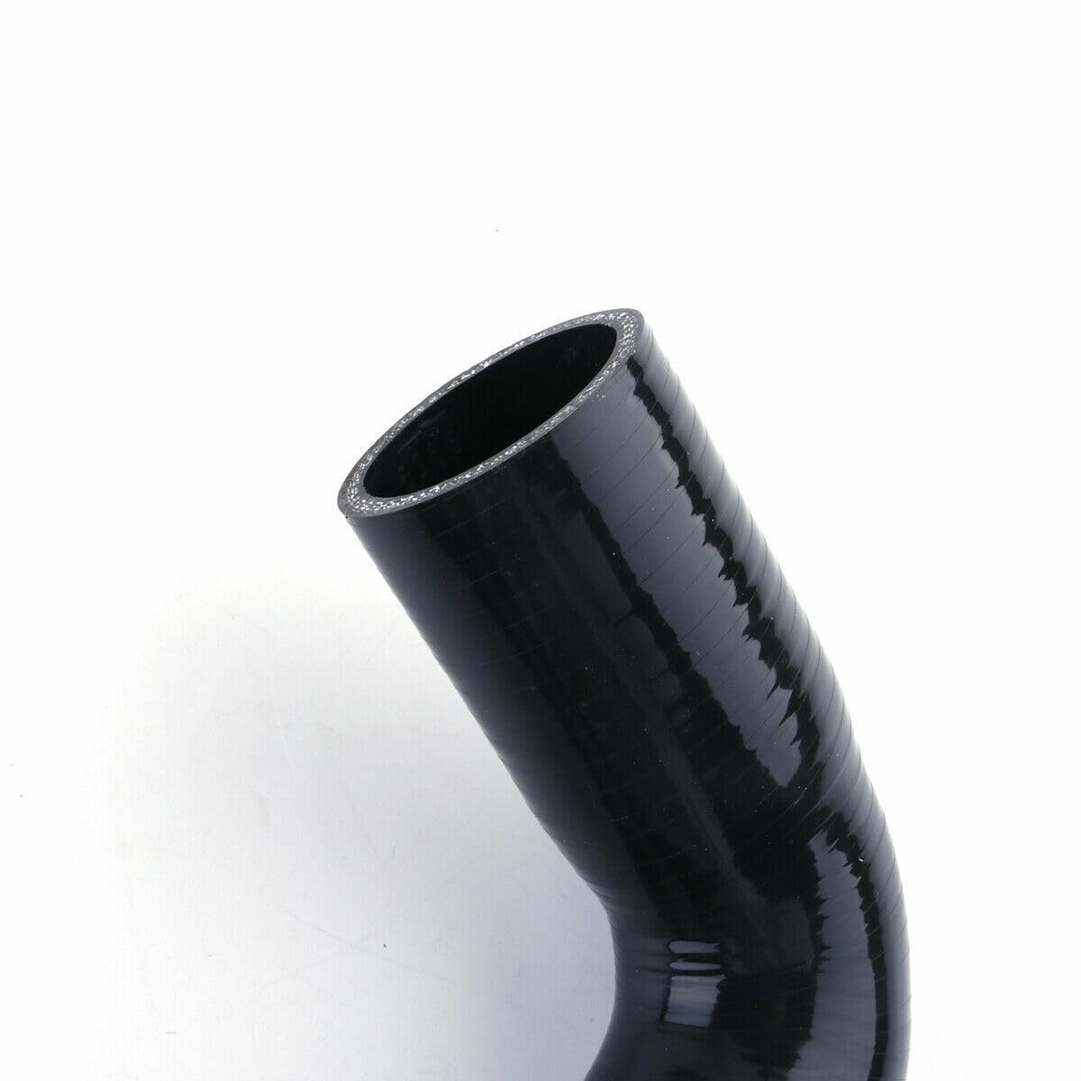 CMS 4-warstwowy silikonowy wąż do usuwania rezonatora intercoolera do Mini Cooper S R56 R57 R60... (czarny)