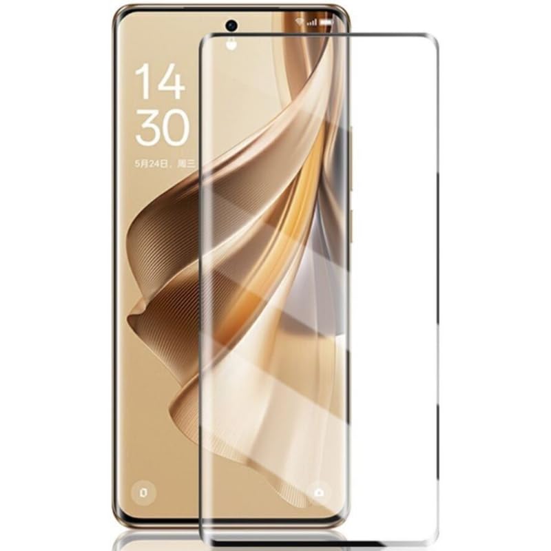 Casodon 5D Tempered Glass Screen Guard for Oppo Reno 11 5G (Black) with Easy Installation Kit (B0CTCWSK9P) Amazon Price History, Amazon Price Tracker