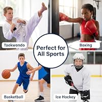 2 Stück Sport Zahnschutz Mundschutz mit tragbarer Hygienebox für Boxen, Rugby, Kampfsport, Hockey, MMA, Taekwondo，mundschutz boxen，mundschutz kampfsport – Ansicht 5